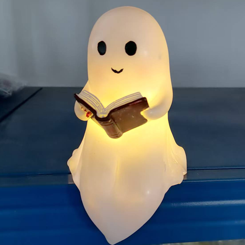 Home Cinema Lighting - Neue süße Geister-Lesebuchlampe, niedliche Geister-Leselampe, LED,