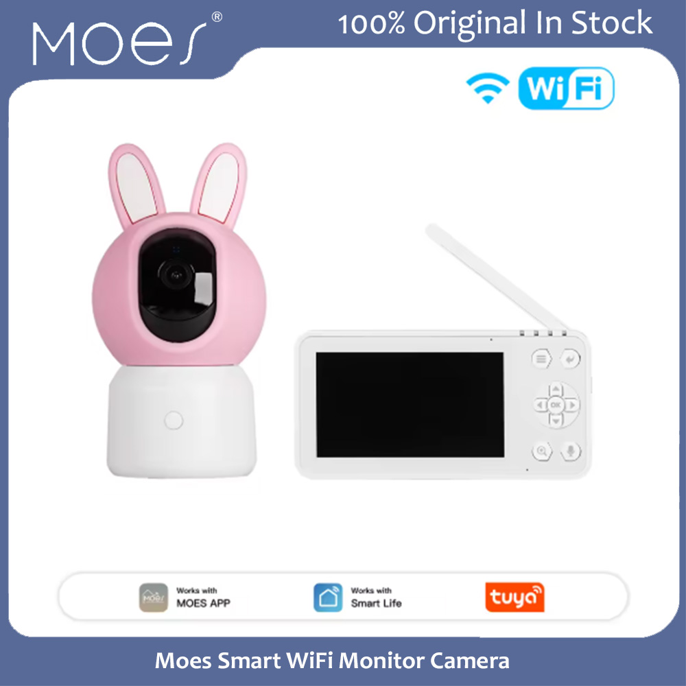 Home Cinema Screen - Moes Tuya Smart WLAN-Überwachungskamera für Baby,