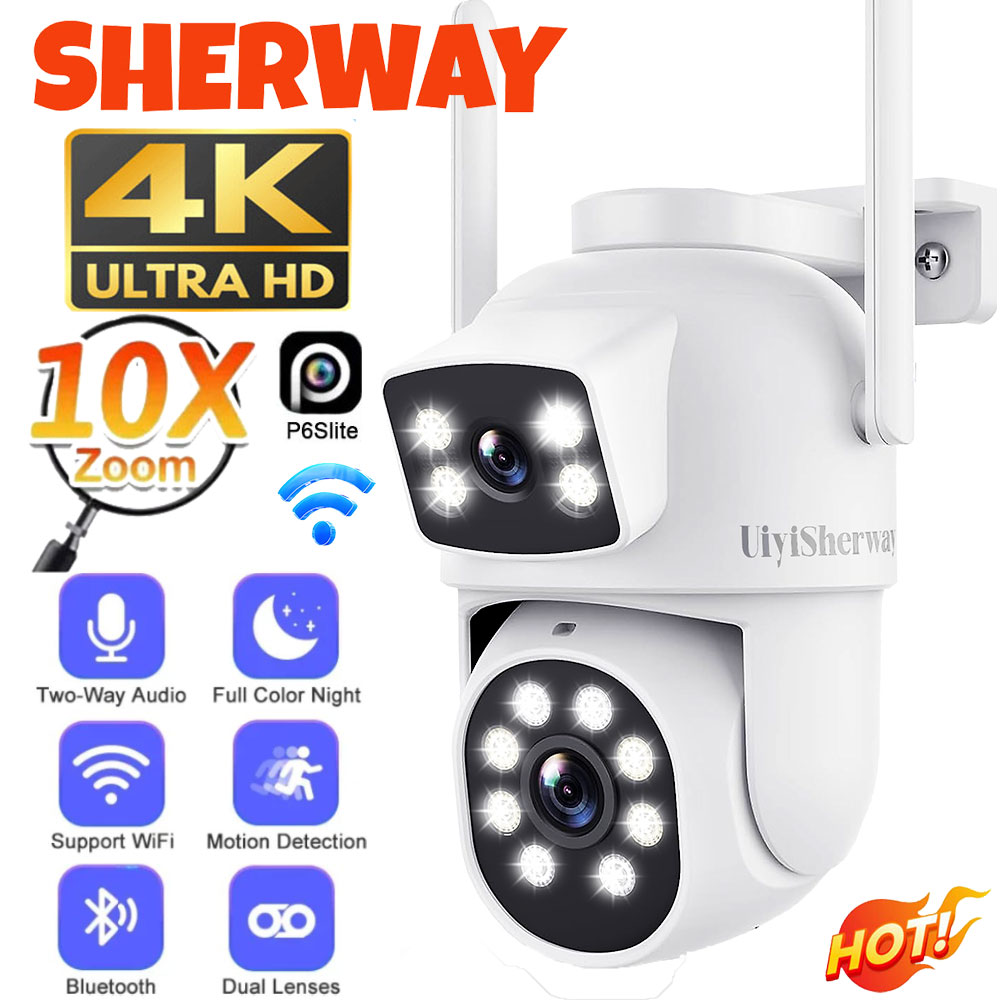 Home Cinema Screen - UiyiSherway 4K Dual Lens Wifi Kamera