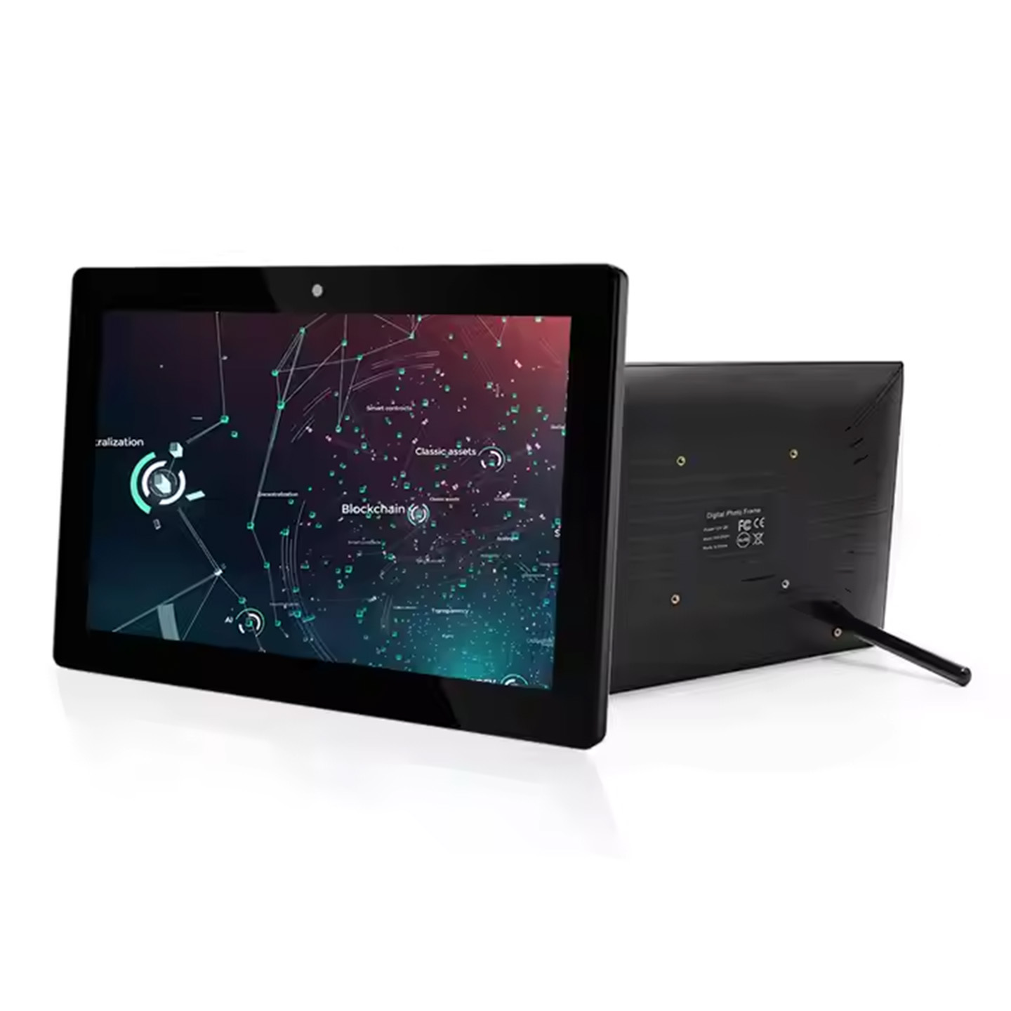 Home Cinema Screen - Wandmontiertes 10,1-Zoll Android 14 Kommerzielles Tablet