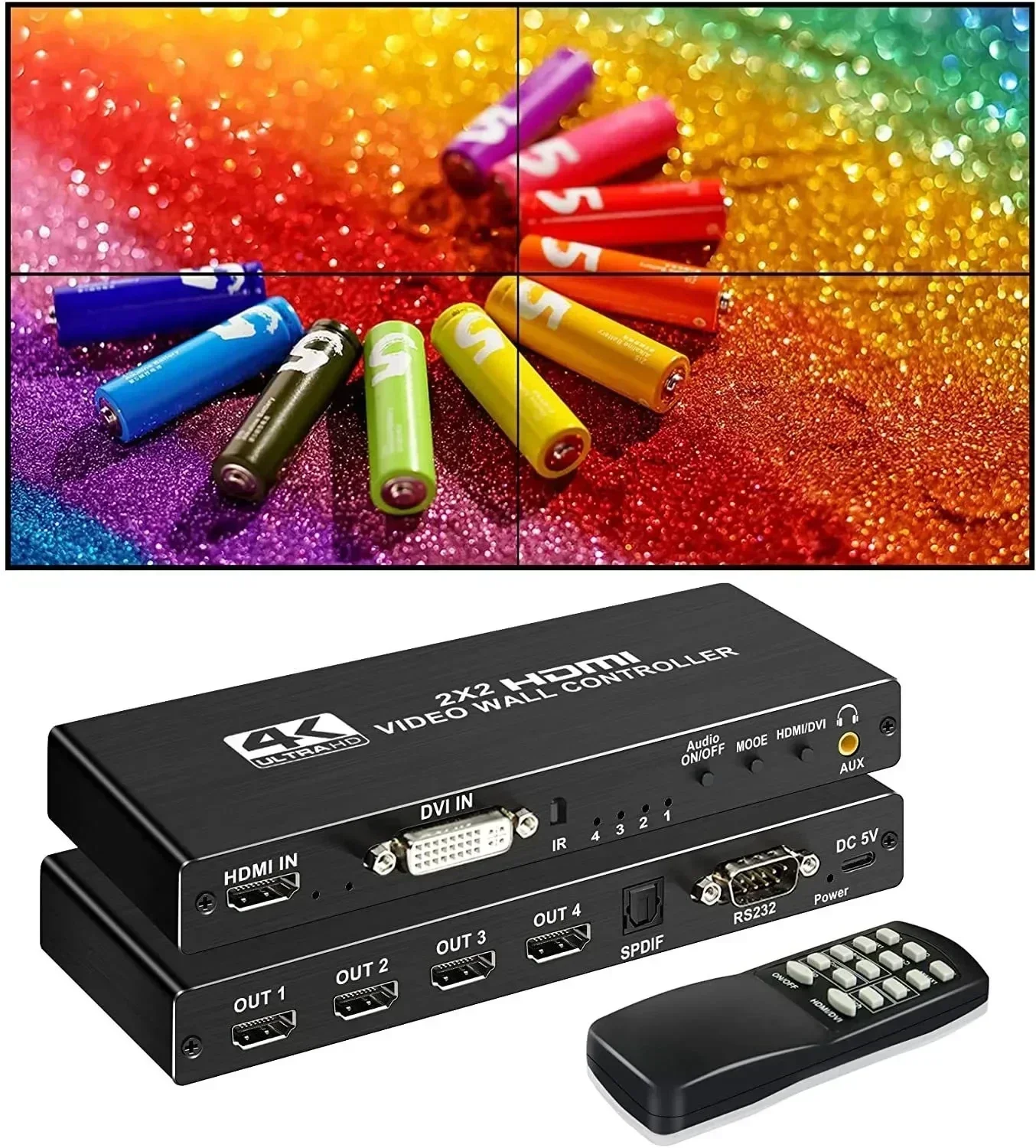 4K 3x3 Video Wall Controller 1 – Home Cinema Screen Bewertung und Preis