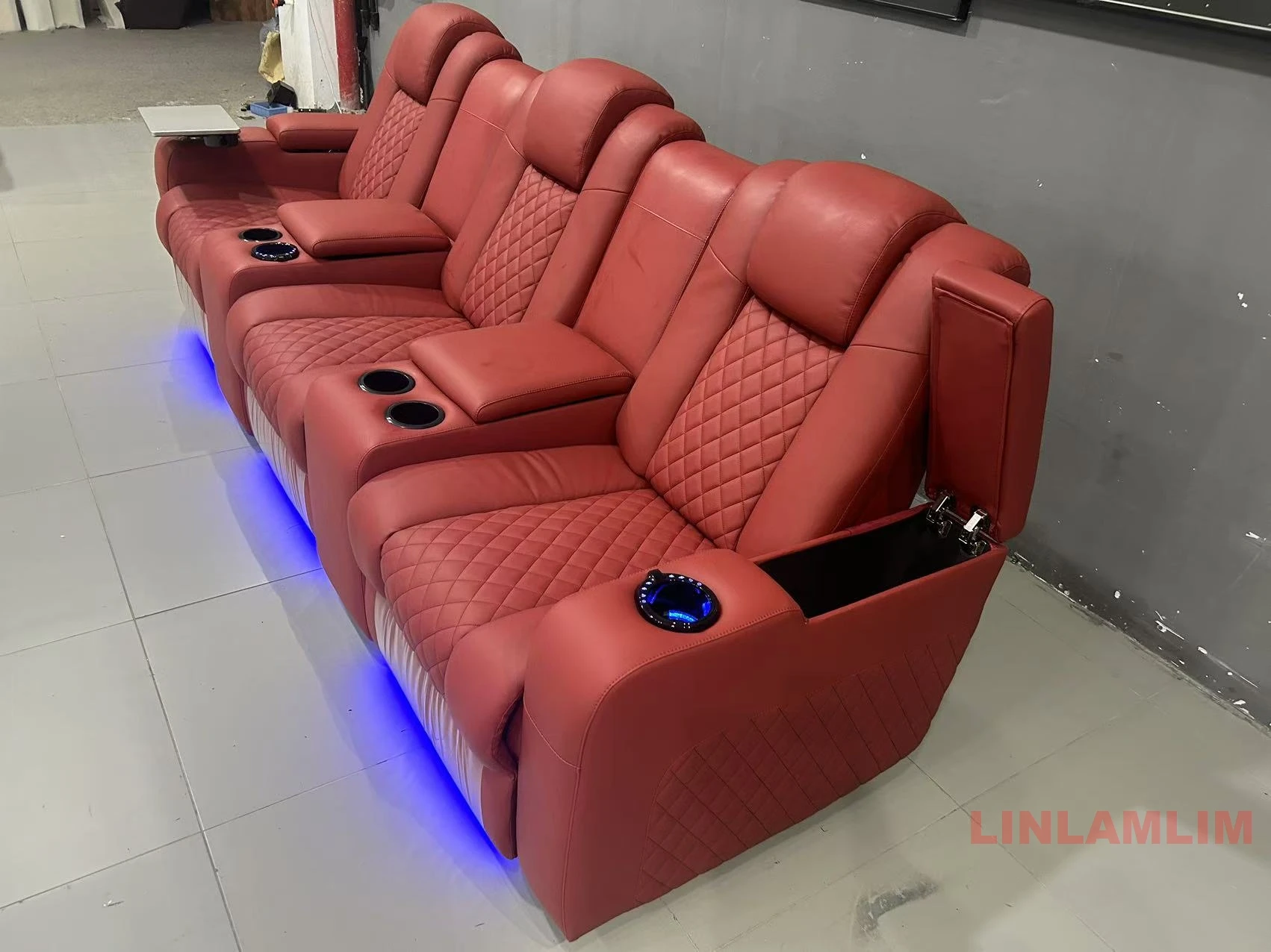 Luxuriöses 3-Sitzer-Liegesofa  – Home Cinema Couch Bewertung und Preis