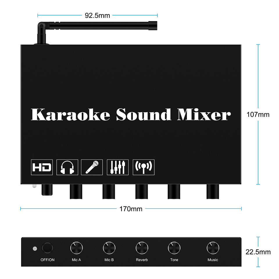 HDMI Karaoke Player Mixer Heim – Soundbar Bluetooth Home Bewertung und Preis