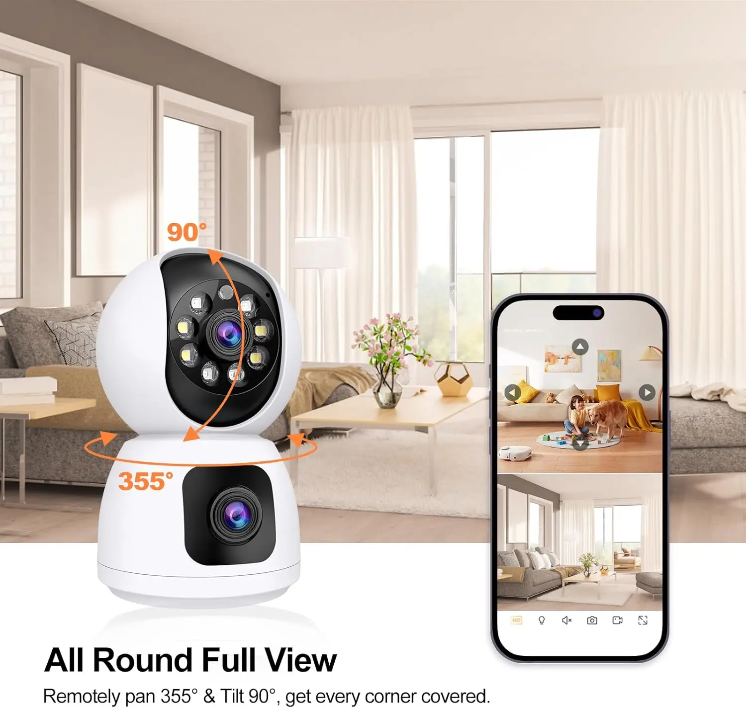 Tuya 4K 8MP HD WiFi Kamera Ind – Home Cinema Screen Bewertung und Preis