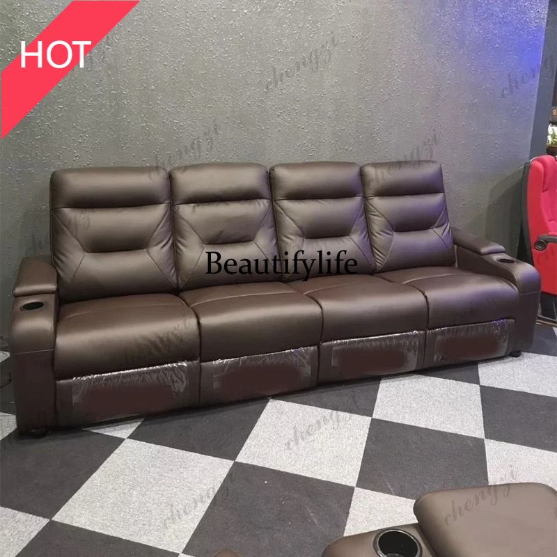 A49 Ledersofa-Set mit elektris – Home Cinema Couch Bewertung und Preis
