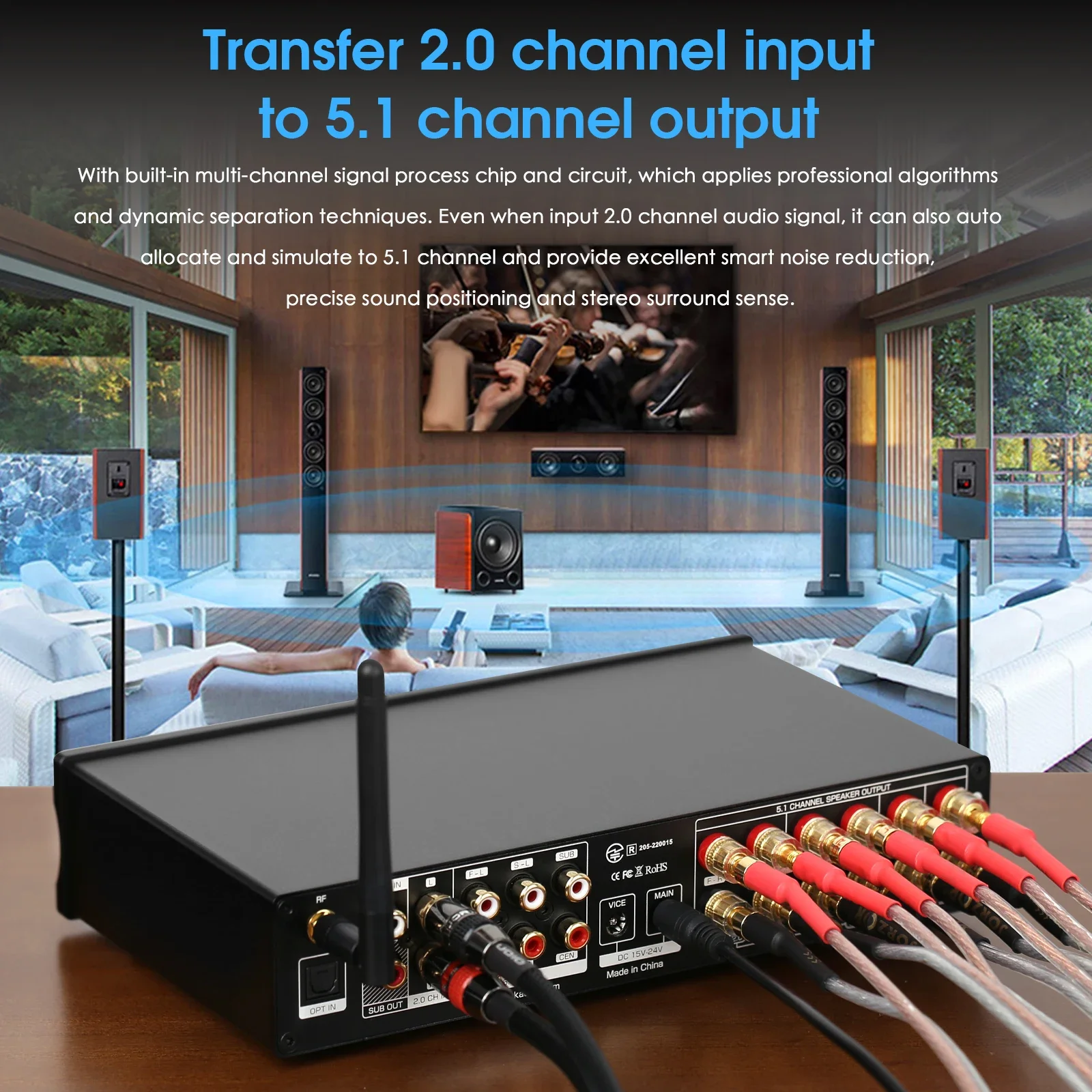 Douk Audio 5.1-Kanal-Digitalve – Home Cinema Receiver Bewertung und Preis