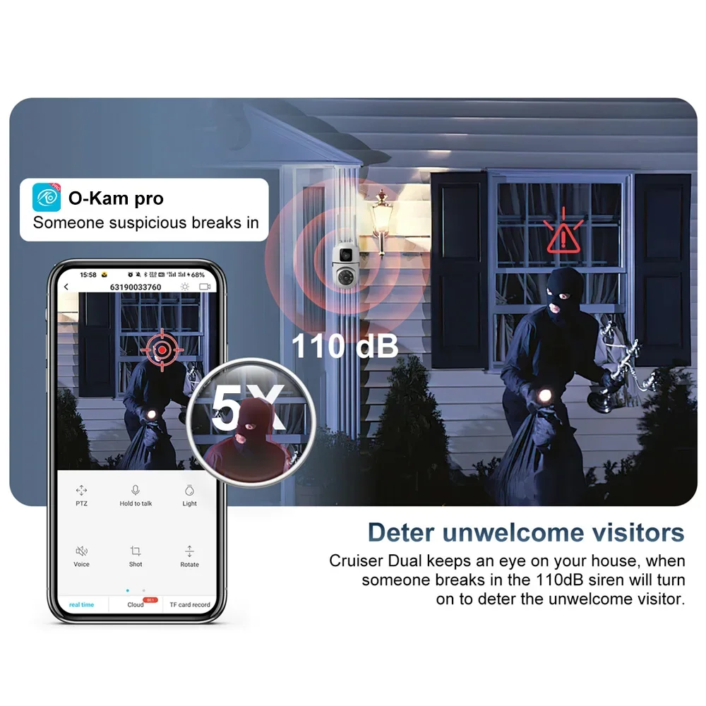 8MP HD WLAN Überwachungskamera – Home Cinema Screen Bewertung und Preis