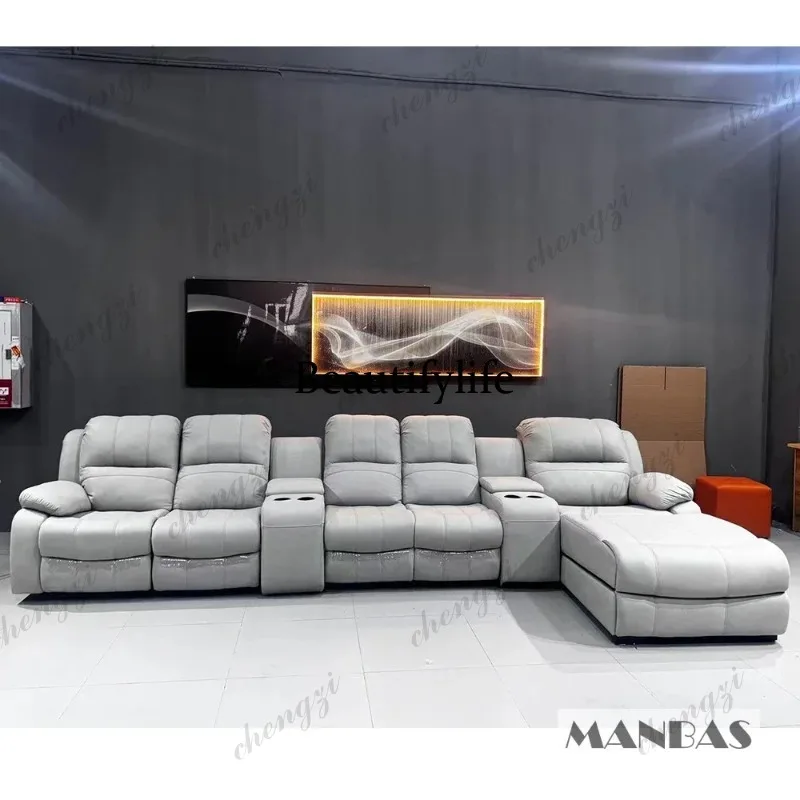 01A Leder Manuelles Elektrisch – Home Cinema Couch Bewertung und Preis