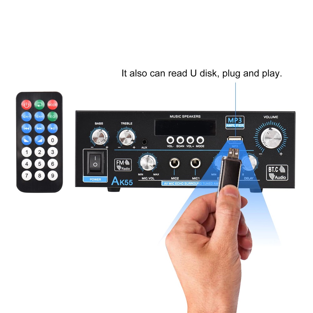 AK55 HiFi Digital-Verstärker K – Home Cinema Receiver Bewertung und Preis