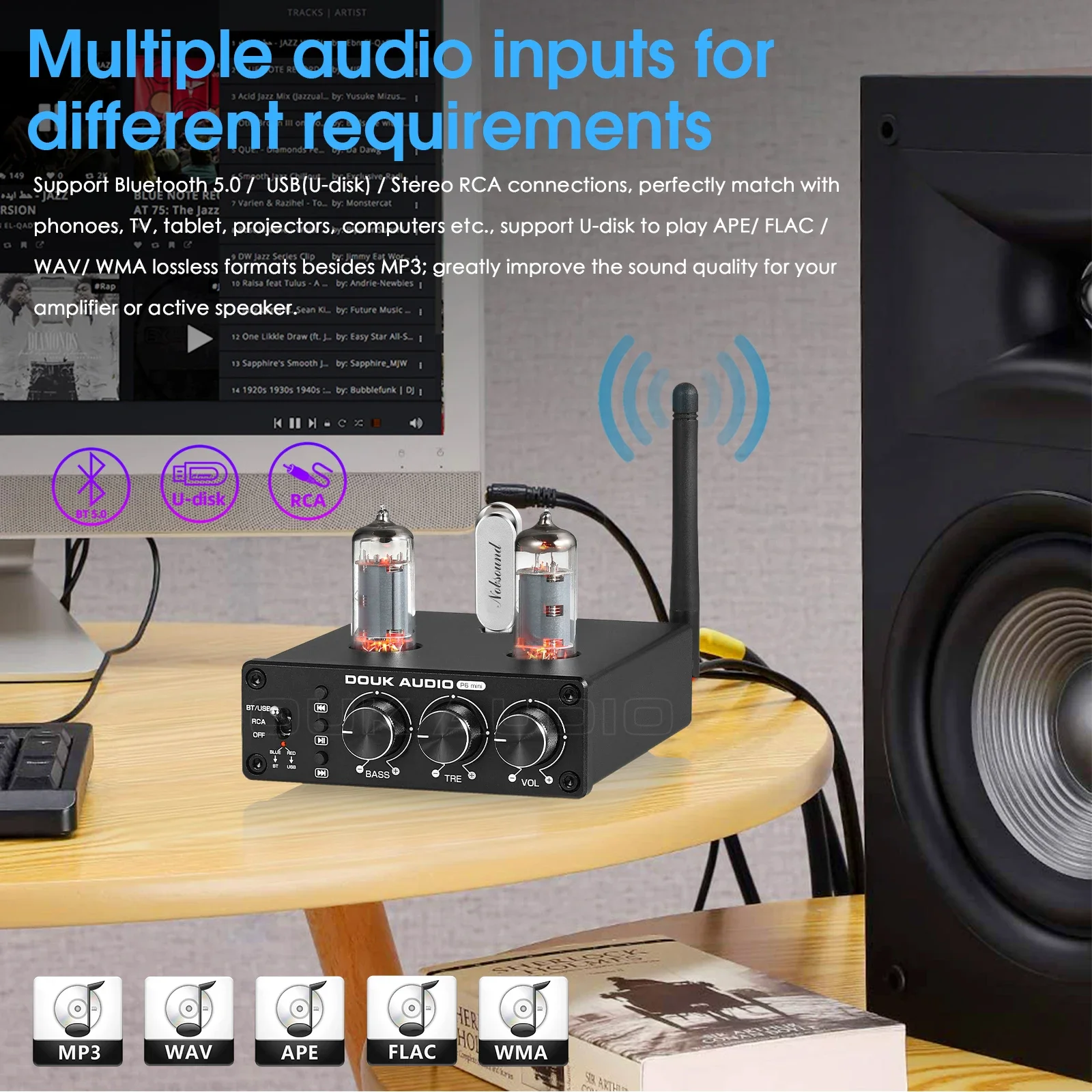 Douk Audio HiFi Bluetooth 5.0  – Home Cinema Receiver Bewertung und Preis