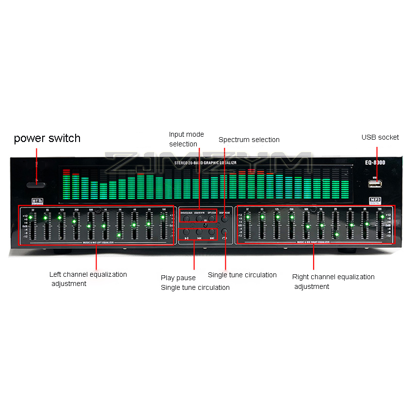 EQ8000 Equalizer Bluetooth 5.3 – Home Cinema Receiver Bewertung und Preis